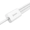 USB-Kabel Baseus Superior USB 2.0 1,5 m USB A USB C/Micro USB A/Lightning Weiß