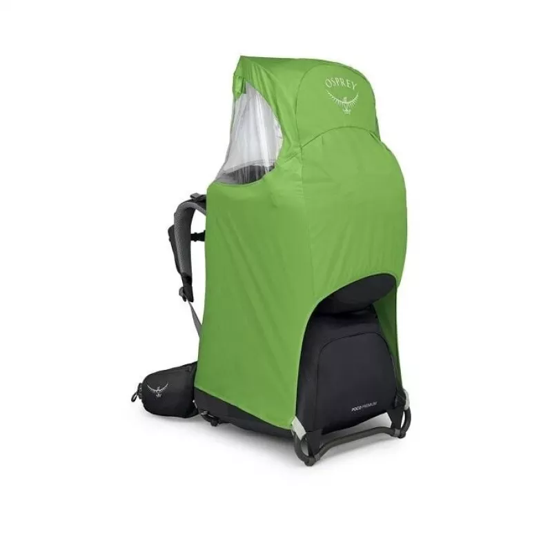 Kindertrage Osprey Poco Premium Tourist Carrier — Osprey, Modell 10005972/550/O/S, Schwarz, leichtes komfortables Design