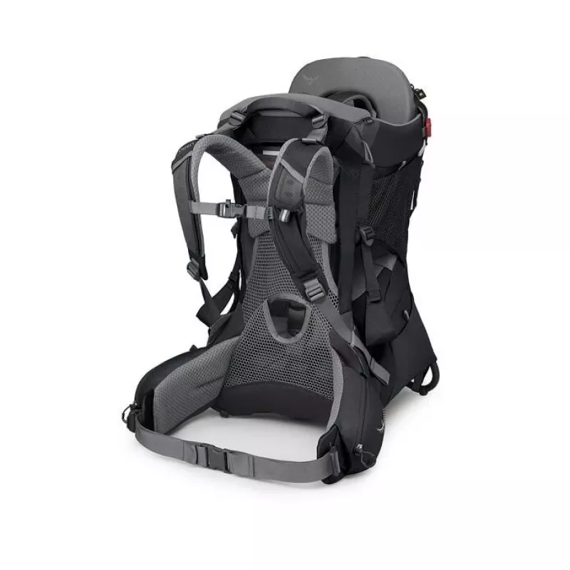 Kindertrage Osprey Poco Premium Tourist Carrier — Osprey, Modell 10005972/550/O/S, Schwarz, leichtes komfortables Design
