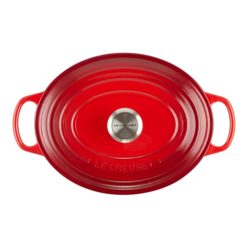 Le Creuset Signature Roaster oval 31cm cherry red (21178310602430)