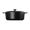 Le Creuset Signature Bräter Schwarz Oval 33 cm
