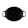 Le Creuset Signature Bräter Schwarz Oval 33 cm