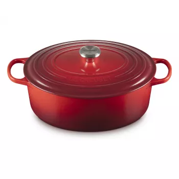 Le Creuset Signature Oval Roaster Kirschrot 33 cm