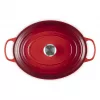 Le Creuset Signature Oval Roaster Kirschrot 33 cm