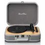 Plattenspieler Koffer Lenco TT-116GR tragbarer Vinyl-Player mit Bluetooth 5.0, USB, AUX, eingebaute Lautsprecher, 4W, unterstützt 7/10/12-Zoll Schallplatten
