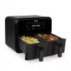 Airfryer Princess 1.182068.01.001 Doppelkammer-Heißluftfritteuse 8 L 2400 W 220 °C Touch LED (schwarz)