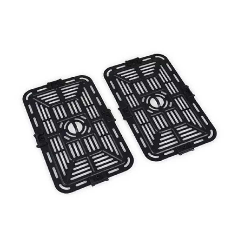 Airfryer Princess 1.182068.01.001 Doppelkammer-Heißluftfritteuse 8 L 2400 W 220 °C Touch LED (schwarz)