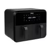 Airfryer Princess 1.182068.01.001 Doppelkammer-Heißluftfritteuse 8 L 2400 W 220 °C Touch LED (schwarz)