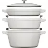 Staub La Cocotte 4,2 L runde Gusseisen-Schmortopf-Auflaufform