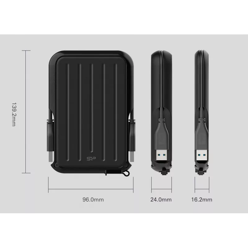 Externe Festplatte Silicon Power 4TB USB Typ-A 3.2 Gen 1 A66