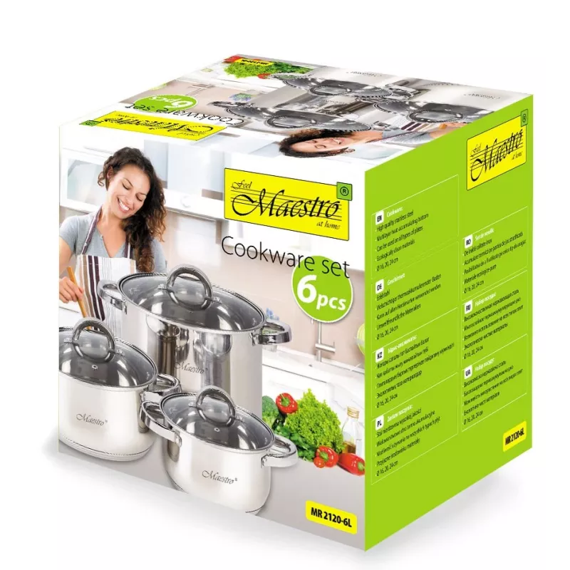 Maestro MR-2120-6L A Set mit 6 Töpfen
