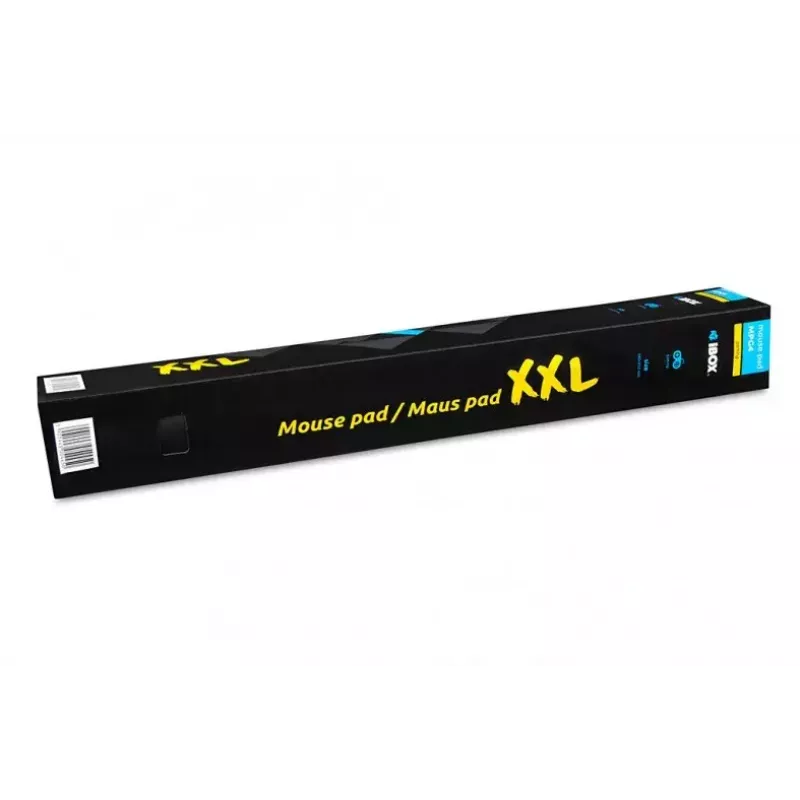 Mauspad IBOX AURORA Schwarz Modell IMPG4 mit 850 mm Länge und 580 mm Breite, 3 mm Dicke