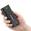 Rockbros Fahrradlicht mit Powerbank-Funktion + USB-C-auf-USB-A-Kabel, 850 lm, schwarz