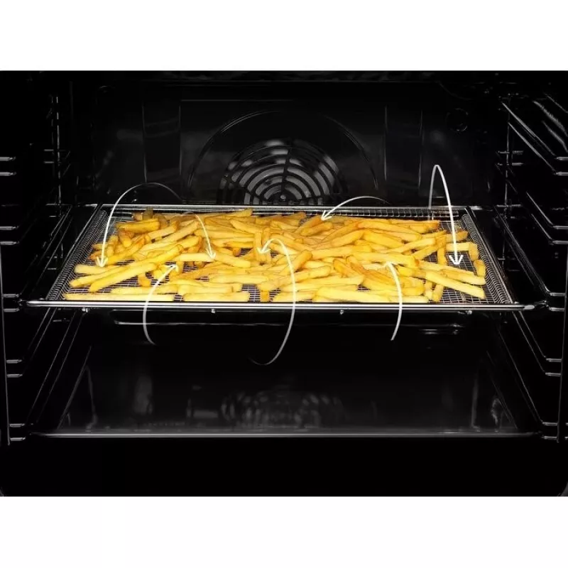 Airfry-Einsatz Electrolux E9OOAFWM Edelstahlgitter 468×24 mm für kompatible Backöfen und Heißluftfritteusen