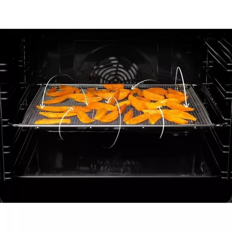 Airfry-Einsatz Electrolux E9OOAFWM Edelstahlgitter 468×24 mm für kompatible Backöfen und Heißluftfritteusen