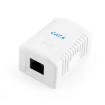 Gembird NCAC-1U6-01 Cat6 Aufputz-Installationsdose