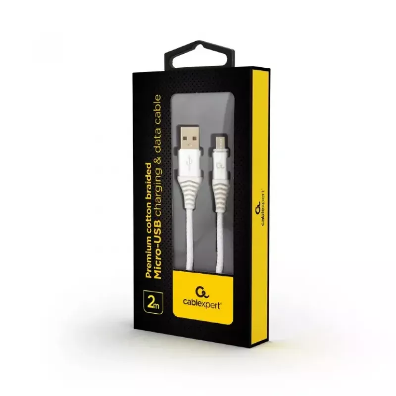 USB-Kabel Cablexpert CC-USB2B-AMMBM-2M-BW2