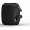 Mono tragbarer Lautsprecher GEMBIRD GMB Audio SPK-BT-LED-05-BK — 8 W RMS, 6,6 cm Treiber, Bluetooth, MicroSD-Unterstützung, schwarzer Zylinder