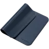 Satechi Premium Maus Pad – Vegan-Leder Mauspad (Blau)