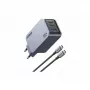 UGREEN Indoor-Ladegerät Nexode Pro 3-Port GaN PD Schnellladegerät 2 USB Type-C