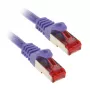 InLine Patchkabel S/FTP PiMF Cat.6 250MHz PVC Kupfer lila 2m