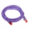 InLine Patchkabel S/FTP PiMF Cat.6 250MHz PVC Kupfer lila 2m