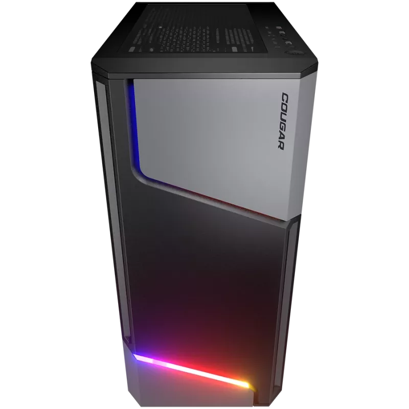 PC-Gehäuse COUGAR Gaming MX360 RGB Midi Tower Schwarz