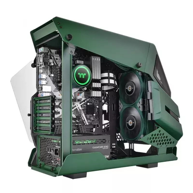 All-in-One-Flüssigkeitskühler Thermaltake CL-W319-PL12RG-A 12 cm Grün 500-2000 U/min