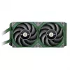 All-in-One-Flüssigkeitskühler Thermaltake CL-W319-PL12RG-A 12 cm Grün 500-2000 U/min