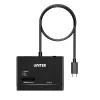 SSD-Gehäuse UNITEK S1232A01-EU Schwarz M.2/2,5 Zoll/3,5 Zoll 10 Gbit/s