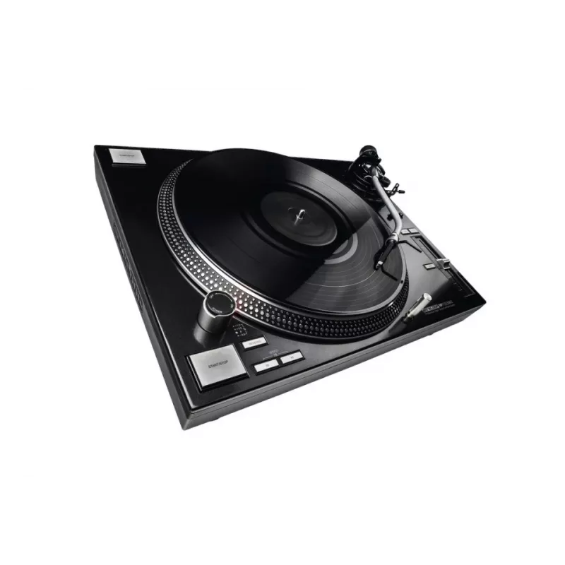 Direktangetriebener DJ-Plattenspieler Reloop RP-7000 MK2 — 33/45/78 U/min, S-förmiger Tonarm, Aluminiumteller, schwarz