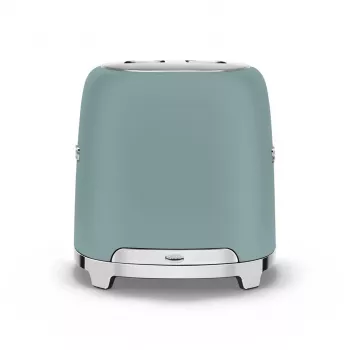 Smeg TSF01EGMEU Toaster 6 2 Scheiben 950 W Chrom, Grün