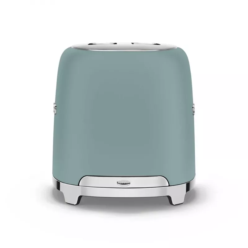 Smeg TSF01EGMEU Toaster 6 2 Scheiben 950 W Chrom, Grün