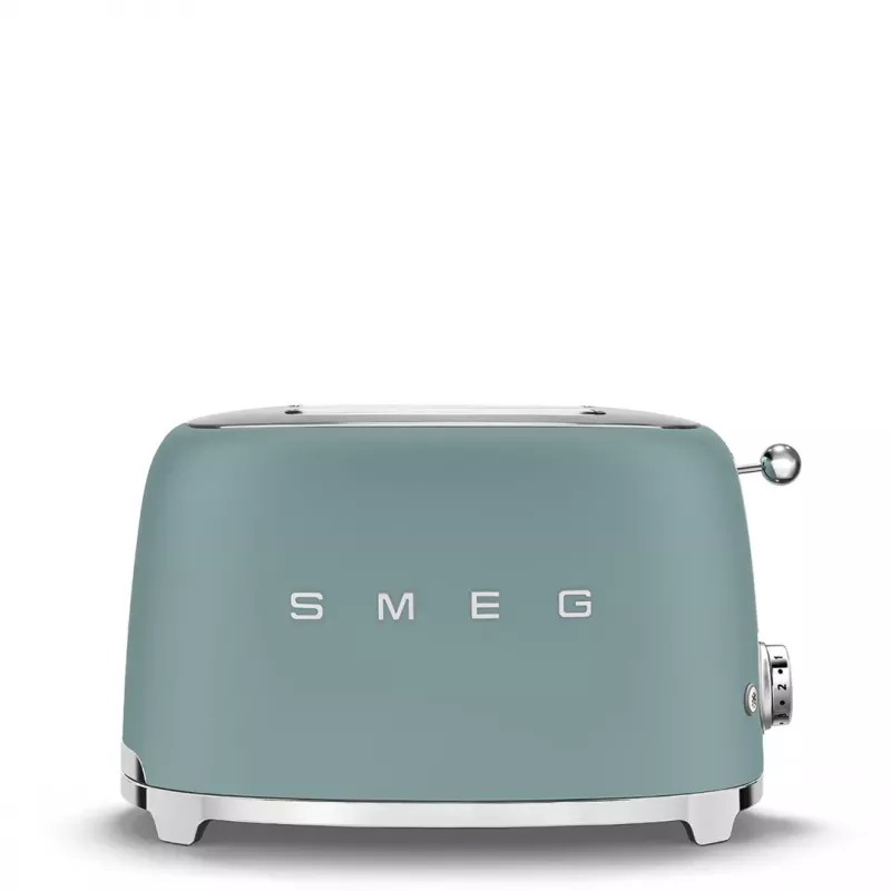 Smeg TSF01EGMEU Toaster 6 2 Scheiben 950 W Chrom, Grün
