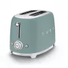 Smeg TSF01EGMEU Toaster 6 2 Scheiben 950 W Chrom, Grün