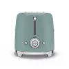 Smeg TSF01EGMEU Toaster 6 2 Scheiben 950 W Chrom, Grün