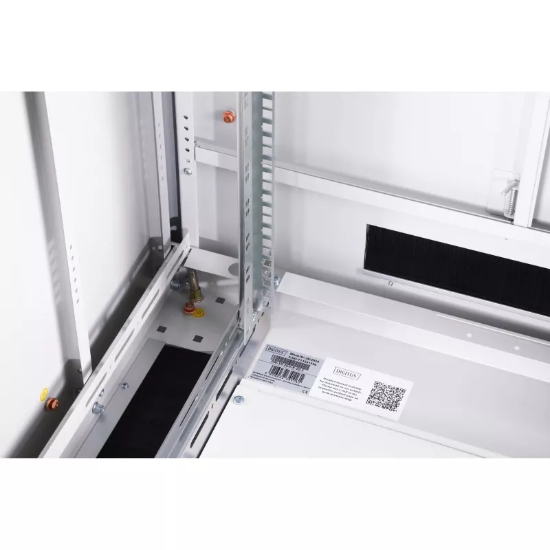 Freistehender Netzwerkschrank DIGITUS Unique Series 26U 800×1000 mm IP20 grau