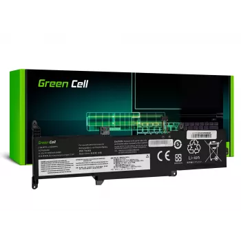 Batterie Grün Cell LE171 für Lenovo IdeaPad (LiPo 4650 mAh, schwarz)