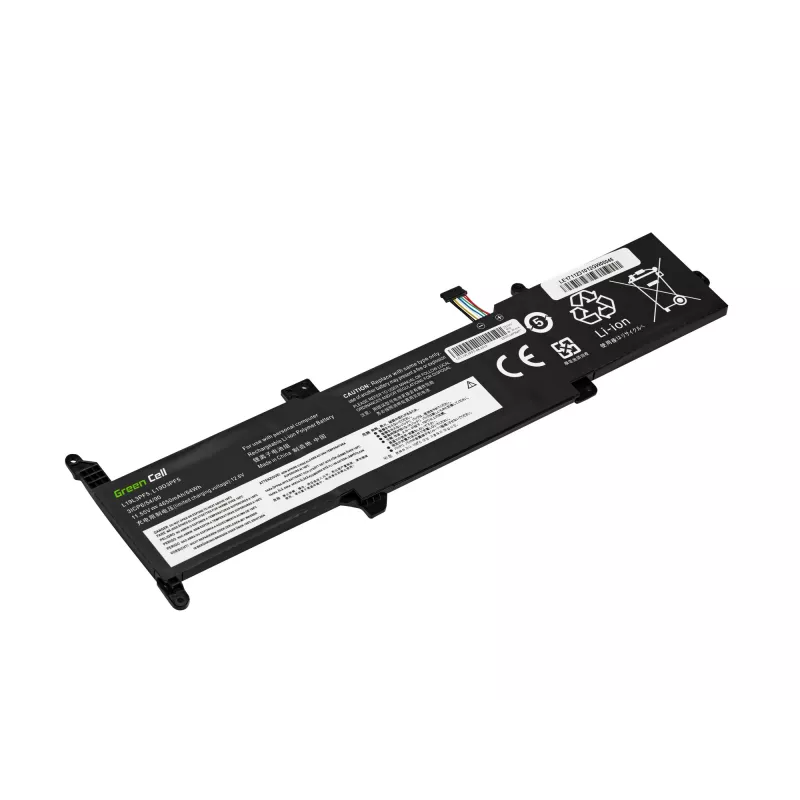 Batterie Grün Cell LE171 für Lenovo IdeaPad (LiPo 4650 mAh, schwarz)