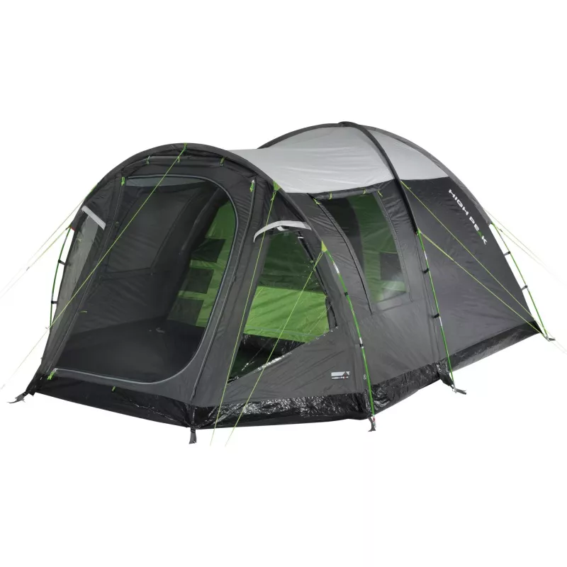 High Peak Santiago 5.0 Green, Grey Vis-a-vis Zelt 11802