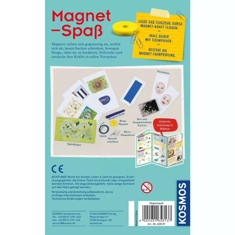 Magnet Fun, Experimentierkasten