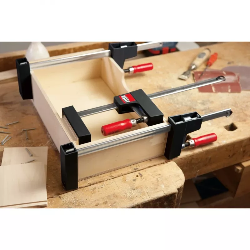 Leichte Body Clamp UniKlamp UK80 (schwarz/Rot, 800 / 80)