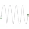 Goobay Ultra-Flexibles CAT 8.1 Patchkabel schlank U/FTP Weiß - extra-flacher Stecker 99,9 % (74361)