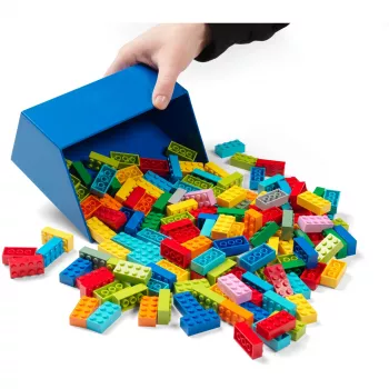 LEGO Schaufel-Set 2-teilig, Aufbewahrungsbox Rot/Blau
