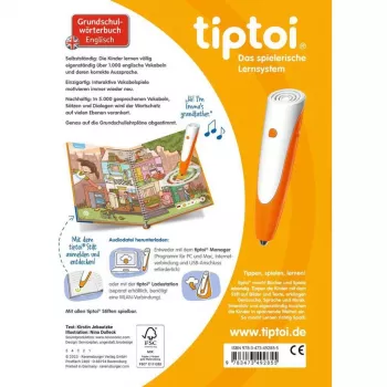 tiptoi Grundschul-Wörterbuch Englisch, Lernbuch