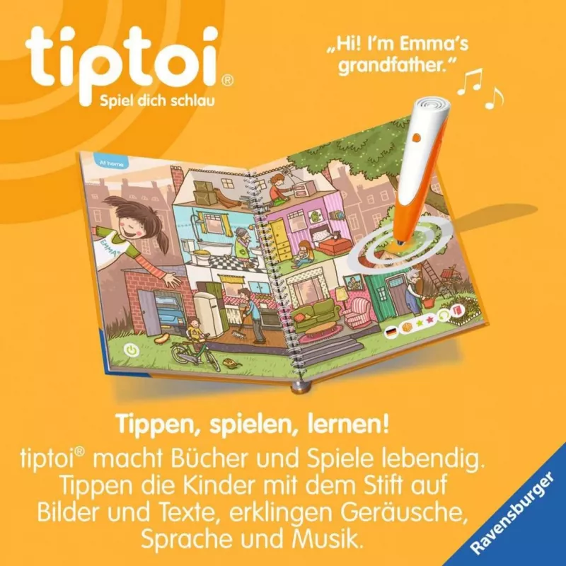tiptoi Grundschul-Wörterbuch Englisch, Lernbuch