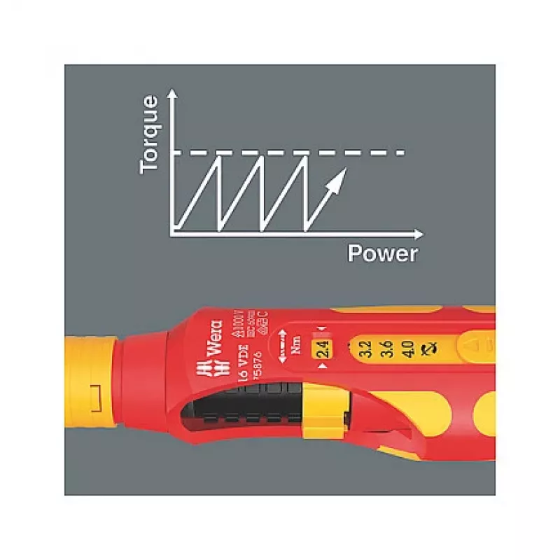Drehmomentschlüssel Wera 05075876001 mechanisch 2,4 - 4 N⋅m