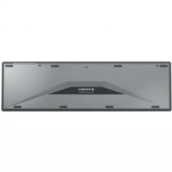 Cherry KW 9100 schlank Portugal Schwarz – kabellose Tastatur, 2,4 GHz & Bluetooth, QWERTY Portugiesisch