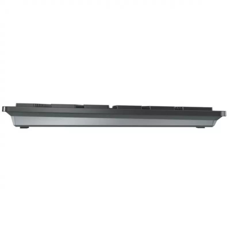 Cherry KW 9100 schlank Portugal Schwarz – kabellose Tastatur, 2,4 GHz & Bluetooth, QWERTY Portugiesisch