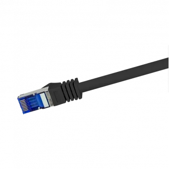 LogiLink C6A023S Netzwerkkabel Schwarz 0,5 m Cat6a S/FTP (S-STP) (C6A023S)